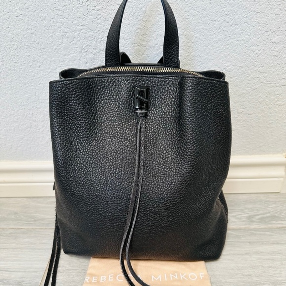 Rebecca Minkoff Darren Medium Backpack (black) - Picture 1 of 7